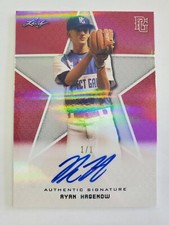 2019 Leaf Perfect Game Baseball - All American Classic 1/1 Auto - RYAN HAGENOW