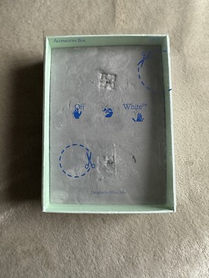 OFF WHITE ACCESSORIES BOX SCHMUCK GESCHENK RAR