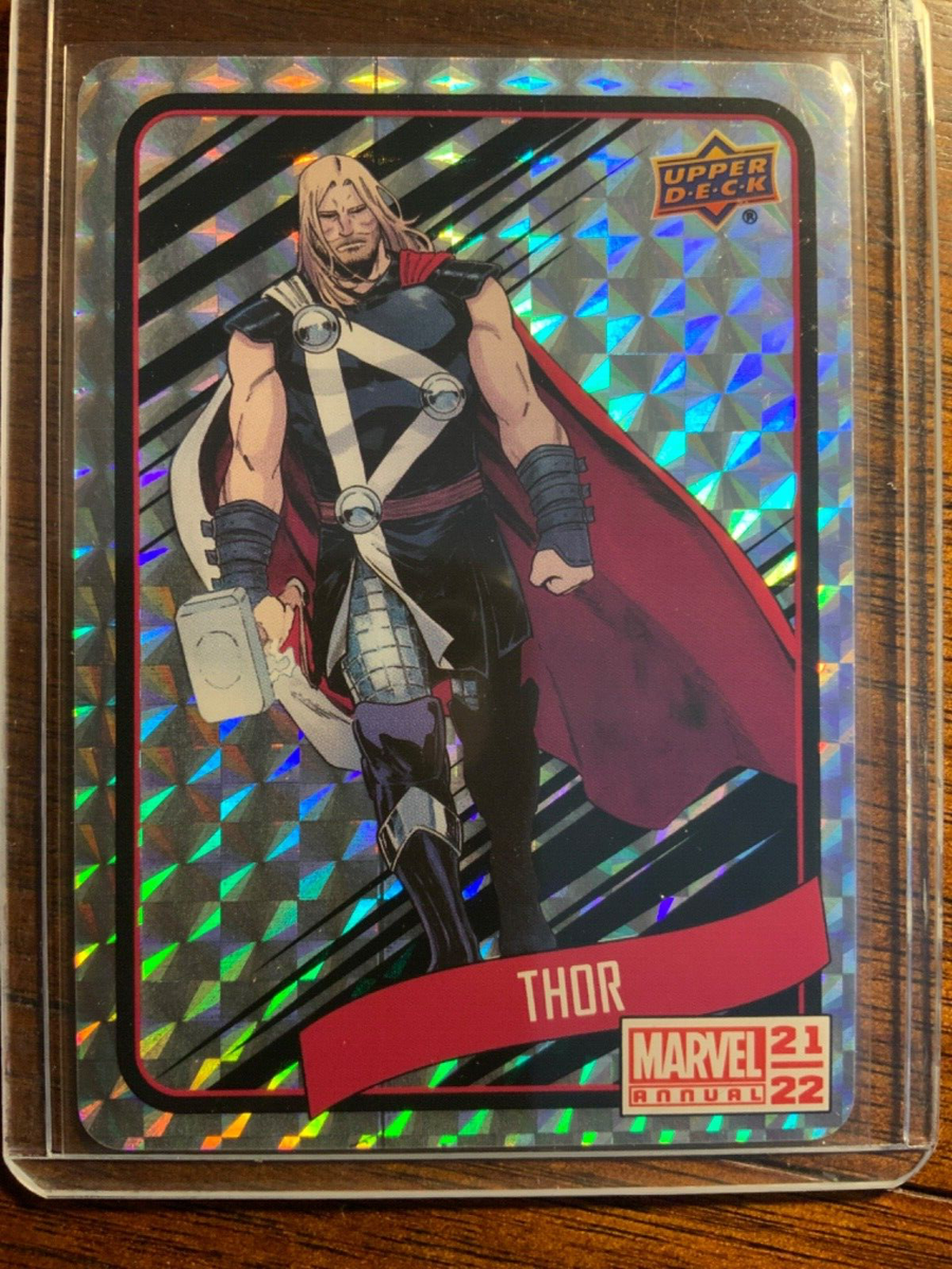 0 Deck Marvel Upper Annual Thor MARVEL THOR UPPERDECK | 2021-22