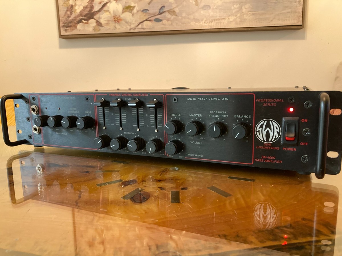 ベース SWR SM400 SWR SM-400S BASS AMP HEAD Amplifier - Ships same day! | eBay
