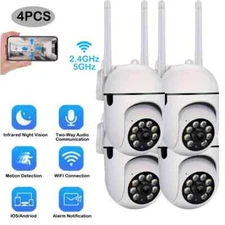 4x 1080P  Wireless Security Camera System Smart Outdoor 5G Wifi Night Vision Cam