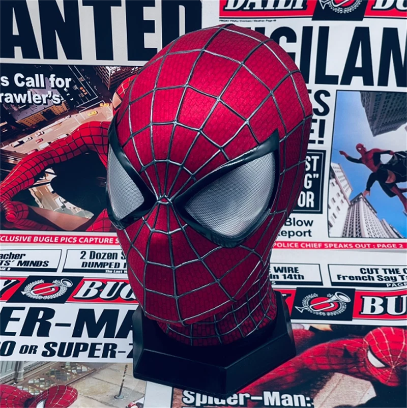 The Amazing Spider-man 2 Peter Parker Cosplay Mask Halloween Party Prop Gift - Image 2 of 4