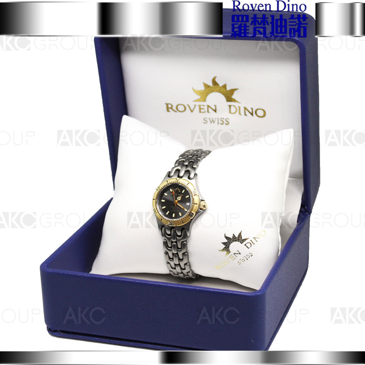腕時計Roven Dino Roven Dino Talon Titanium 8008WZX12 Swiss Movement Womens