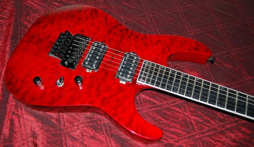 Jackson SL2QM Pro Soloist Electric Guitar Quilted Maple Transparent Red Finish - Bild 7 von 9