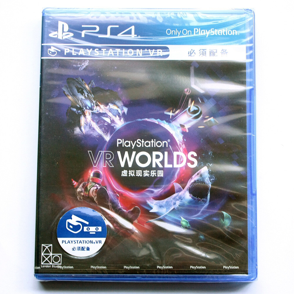 Brand New Sealed SONY Playstion 4 PS4 PS5 VR WORLDS Chinese