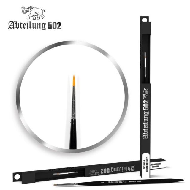 Abteilung 502 ABT830-2 - Pennello - Tondo Brush 2 - Nuovo Abteilung 502 ABT830-2 - Pennello - Tondo Brush 2 - Nuovo