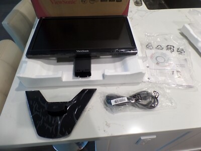 BRAND NEW!  ViewSonic MODEL# VA-1912A-LED Black 18.5'' 5ms Widescreen Monitor NIB