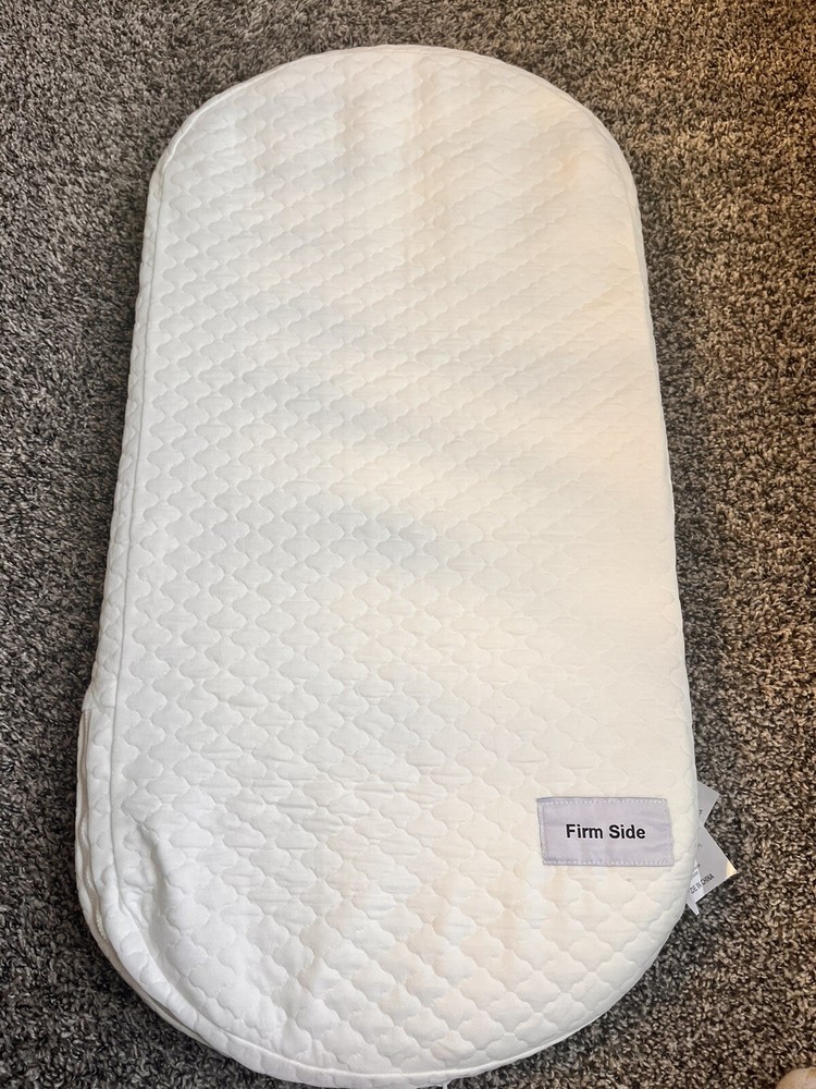 Pro Goleem Bassinet Mattress Oval Waterproof Memory 15x30