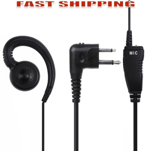 M Head Walkie Talkie Headset with Microphone Earpiece Headset for Motorola 2 Way