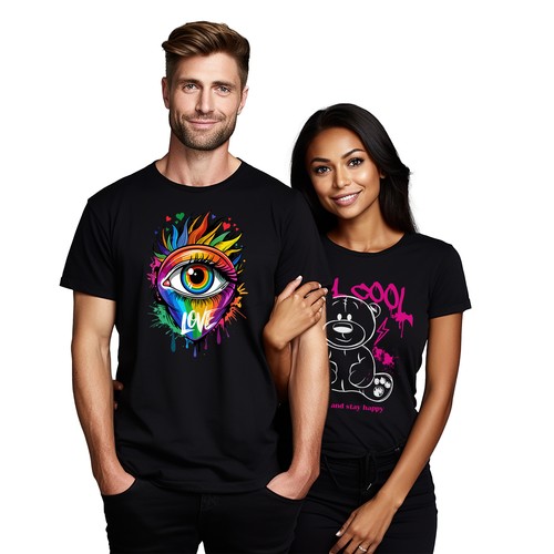 Pride_21 Eye of Love T-shirt - Funny and Fabulous! Unisex design to proudly show - Picture 10 of 46