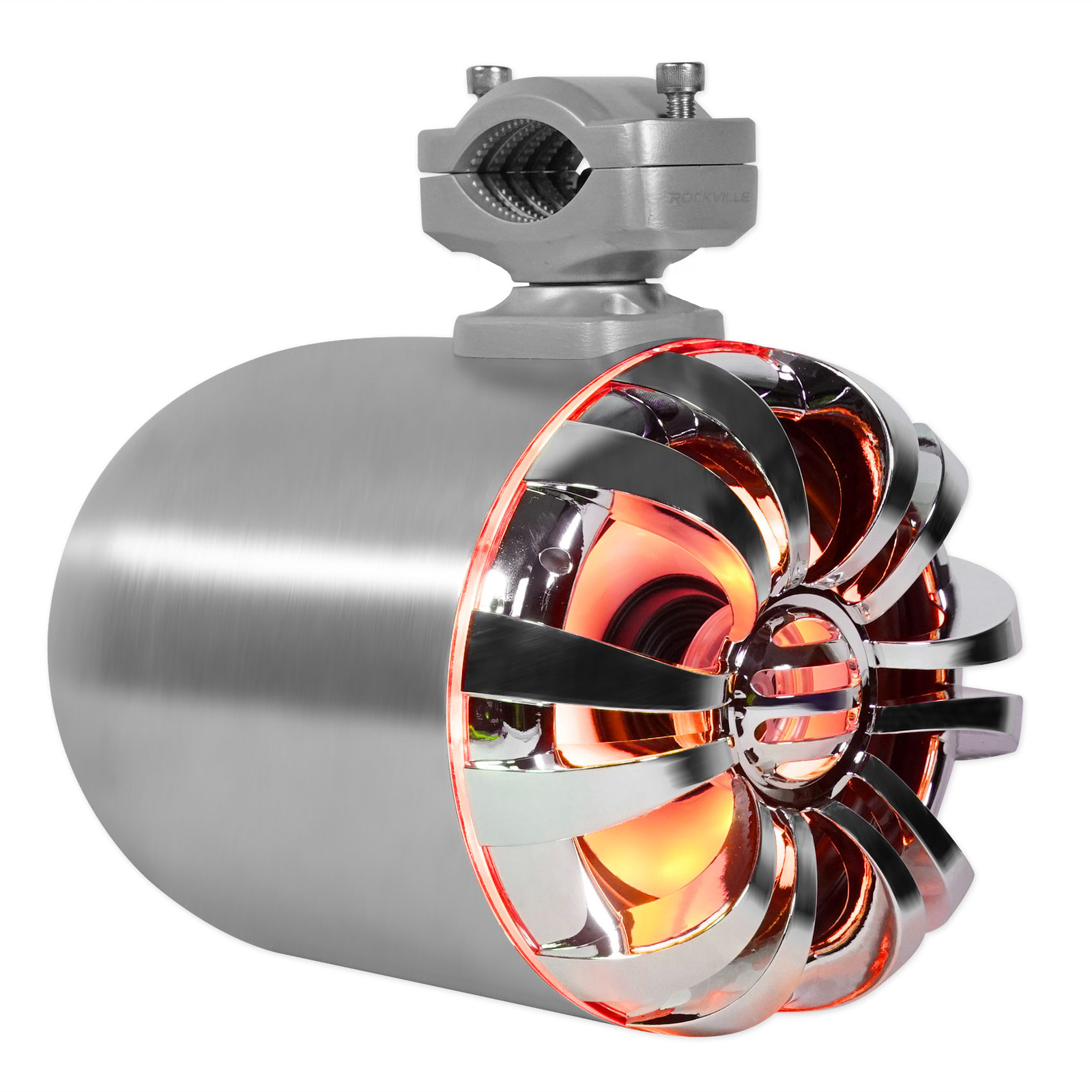 2 Поворотные светодиодные колонки для морского вейкборда Rockville WB65KLED 65 мощностью 600 Вт Усилитель