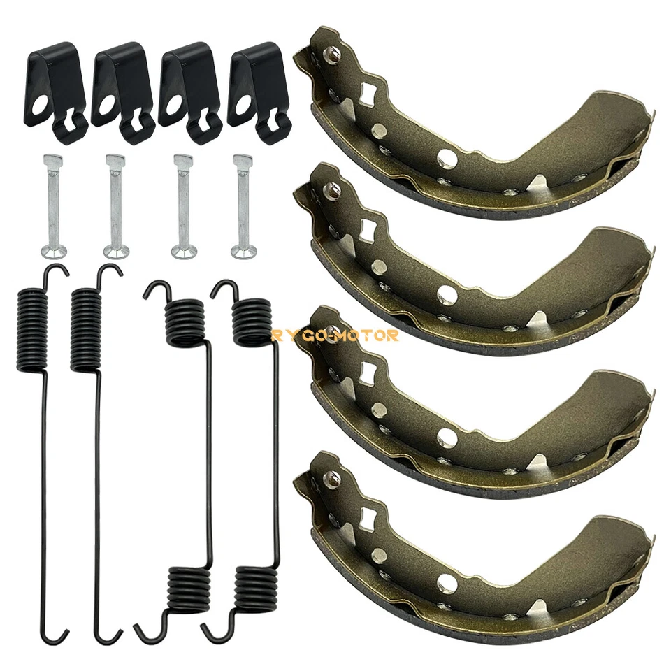 Zapatas de freno pasadores de resorte para Suzuki King Quad 250 300 LTF4WDX LT-F4WDX 1991-1998 Foto 3 de 4