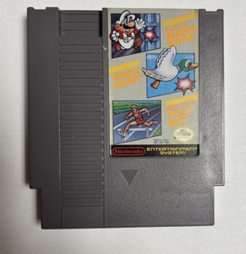 Nintendo NES Super Mario Bros Duck Hunt World Class Track Meet Game With Manual