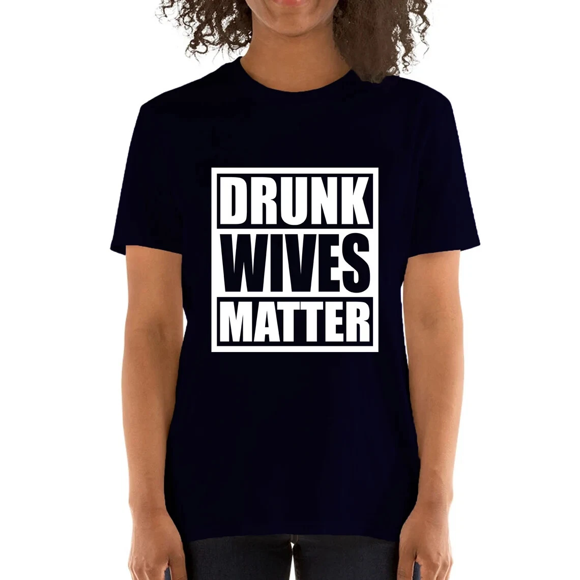 Funny Drunk Wives Matter Tshirt Couple Shirt Sarcastic Wives Tshirt