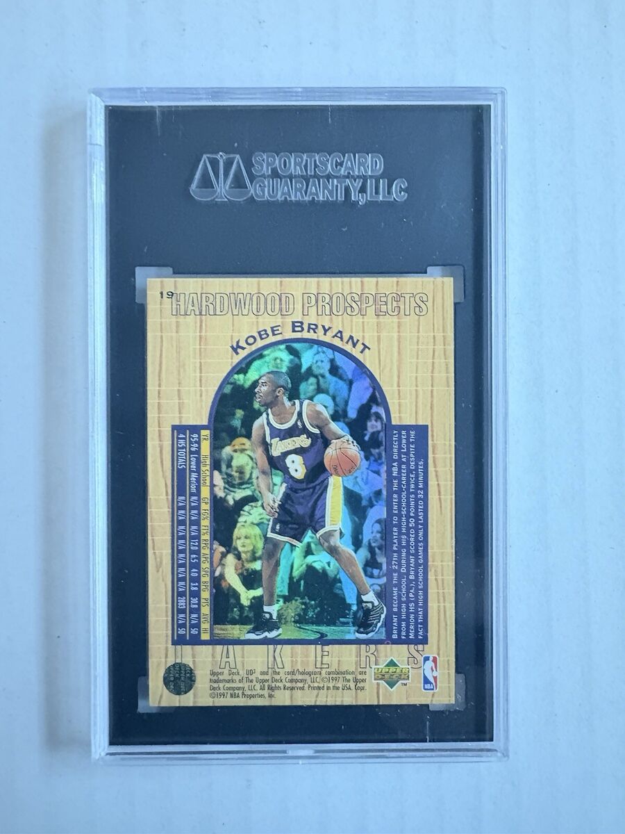 1996-97 Upper Deck UD3 - Hardwood Prospects #19 Kobe Bryant