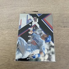 RUSSELL MARTIN 2008 UD X BASEBALL X POTENTIAL CARD 