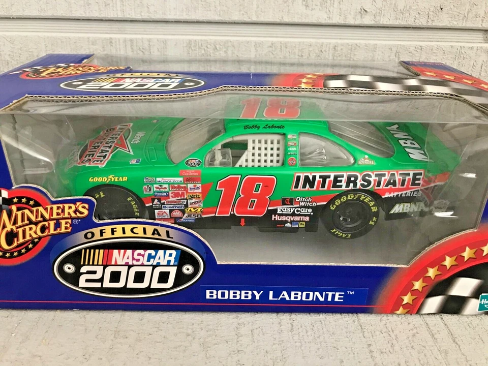 2000 Winner's Circle #18 BOBBY LABONTE Pontiac Grand Prix 1:24 Die-Cast SEALED - Image 2 of 4