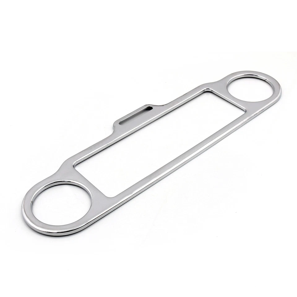 Stereo Accent Trim Ring Cover Fit Ultra Classic Touring FLHX FLHT Chro US A Foto 2 de 4