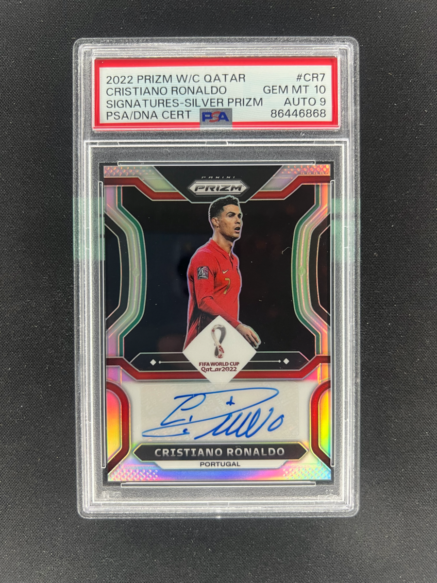 22 Panini Prizm W/C Qatar Signatures Silver Prizm/25 22 Panini Prizm W/C Qatar Signatures Silver Prizm/25