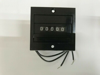 VEEDER ROOT 743895-212 ELEKTRISCHER/MECHANISCHER ZÄHLER 5 Fig 230Vac RÜCKSTELLBAR 