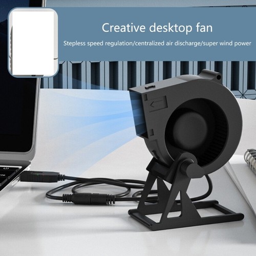 Rotatable Desk Fan USB 12V Line for Effective Heat Dissipation and Cooking Aid - Afbeelding 4 van 8