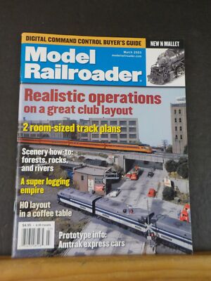 Modelleisenbahn Magazin 2003 März Realistische Operationen Super Logging Empire