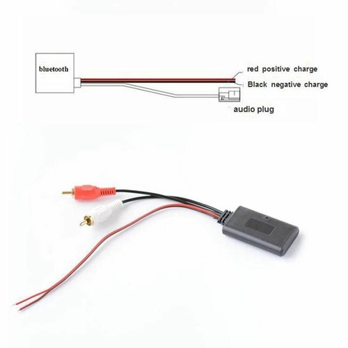 Musique Sans Fil Bluetooth Récepteur Module Récepteur RCA Câble AUX Récepteur - Photo 2/11