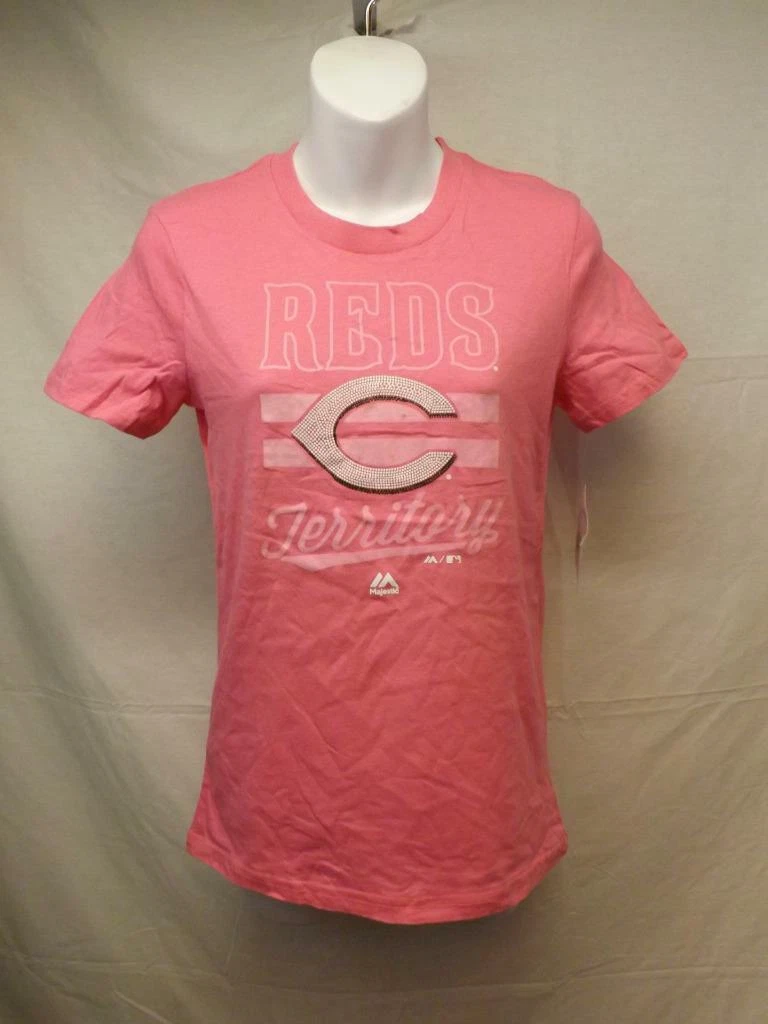 pink cincinnati reds shirt