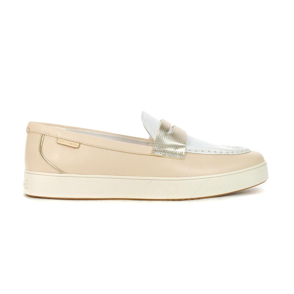 Cole Haan Women's Nantucket Tan Leather Penny Loafers W27124