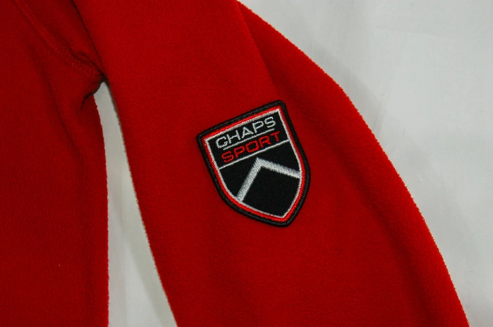 Chaps Mujer Ropa Deportiva Jersey Cuello Simulado 1/2 Cremallera Rojo Talla M Poliéster Foto 3 de 4