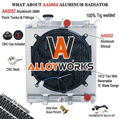 3 Row Radiator Shroud Fan Relay For 1992-2000 1998 Civic EG EK DEL SOL Integra