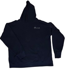 Abercrombie Fitch Navy Blue Relaxed Soft A F Fleece Hoodie XL
