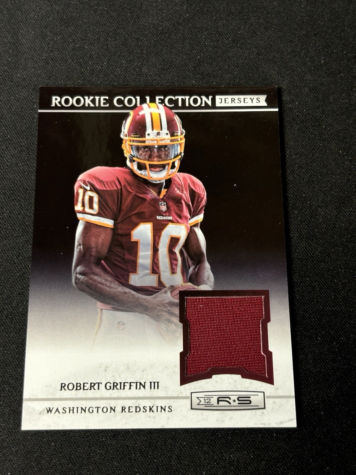 Robert Griffin III Panini Rookies & Stars Rookie Collection Jersey #10 Base