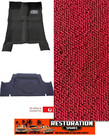<!--F#f_0-->HOLDEN HQ HJ HX STATESMAN MOULDED USA RED LOOP FRONT REAR & BOOT CARPET KIT<!--F/-->