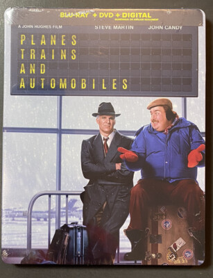Planes Trains and Automobiles [ Limited Edition STEELBOOK ] (Blu-ray + DVD) NEW