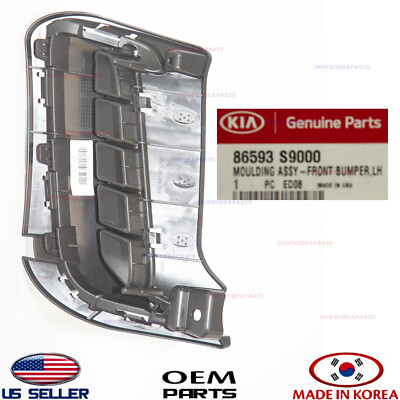 DSK④ Genuine Front Bumper Vent Grille LEFT Driver Side ⭐OEM⭐ KIA