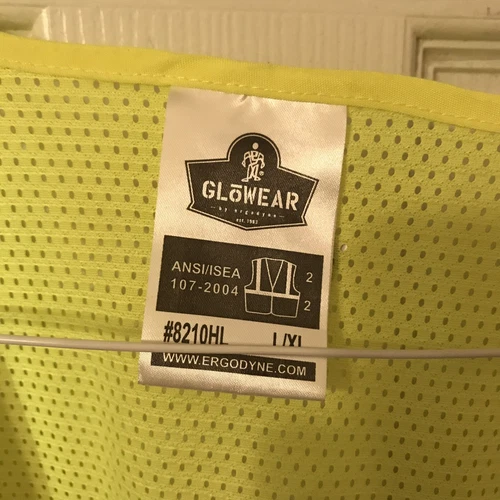 Glowear By Ergodyne Neon Yellow Safety Vest  image 3
