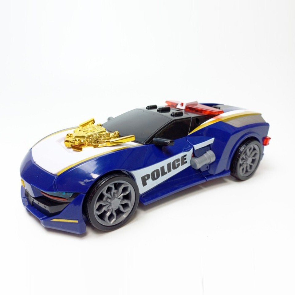Figurine Miniforce Super Cops - Voiture Police Transformable En Robot, Jouet 3 Ans Et Plus
