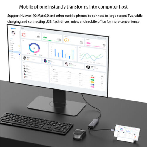 5 in 1 Type-C Docking Station USB3.0 HUB Type-c converter Type-C TO USB Adapter - Picture 5 of 6