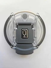 Brand New Brumate Replacement Duo/Trio leak proof locking lid -Clear and Grey