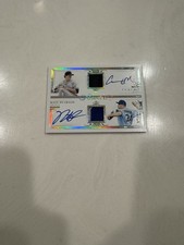 2021 Flawless Casey Mize & Nate Pearson 18/25 Dual Player-Used Patch Auto