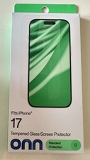 WHOLESALE LOT OF 8 onn iPhone 17 Tempered Glass Screen Protector Brand New