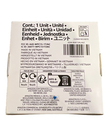 Amazon Basics 15W Qi Certified Wireless Charging Pad for iPhone/Samsung - Picture 2 of 3