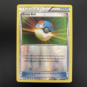 Great Ball 100/122  XY BREAKpoint Pokemon TCG Reverse Holo