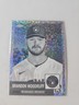 2022 Chrome Platinum BRANDON WOODRUFF Black&White Mini-Diamond #195 - 