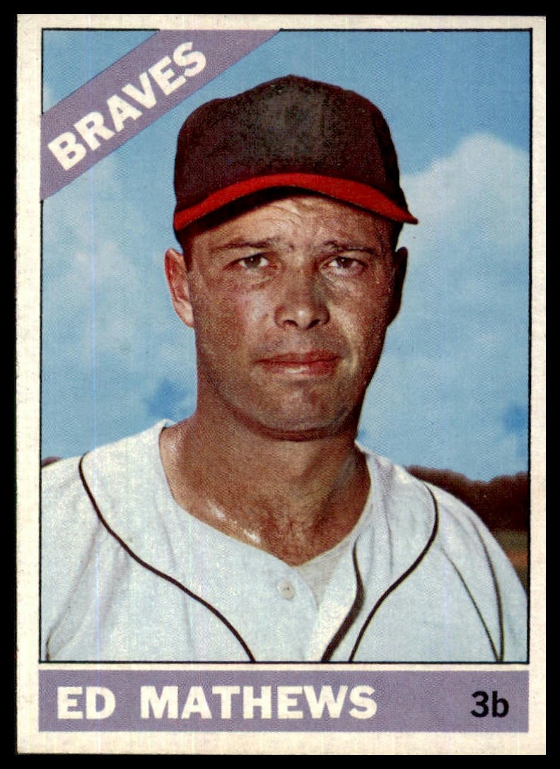 1966 Topps Set Break Ed Mathews #200 Ex-ExMint Combine Shipping