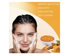 2-PACK Turmeric Kojic Acid Brightening Soap For Face  Body 3.53 Oz Bar