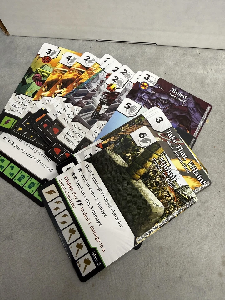 WizKids Dice Masters Lote Mixto 250+ Dados y Cartas Marvel X-Men Avengers Juego Foto 4 de 4