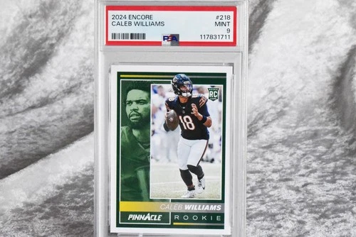 2024 Panini Encore  CALEB WILLIAMS ROOKIE #218 (RC) 🔥PSA 9 MINT! Chicago BEARS