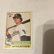 2025 Topps Heritage - Jacob Wilson #15 (RC)